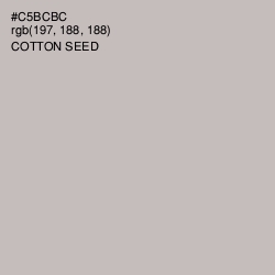 #C5BCBC - Cotton Seed Color Image